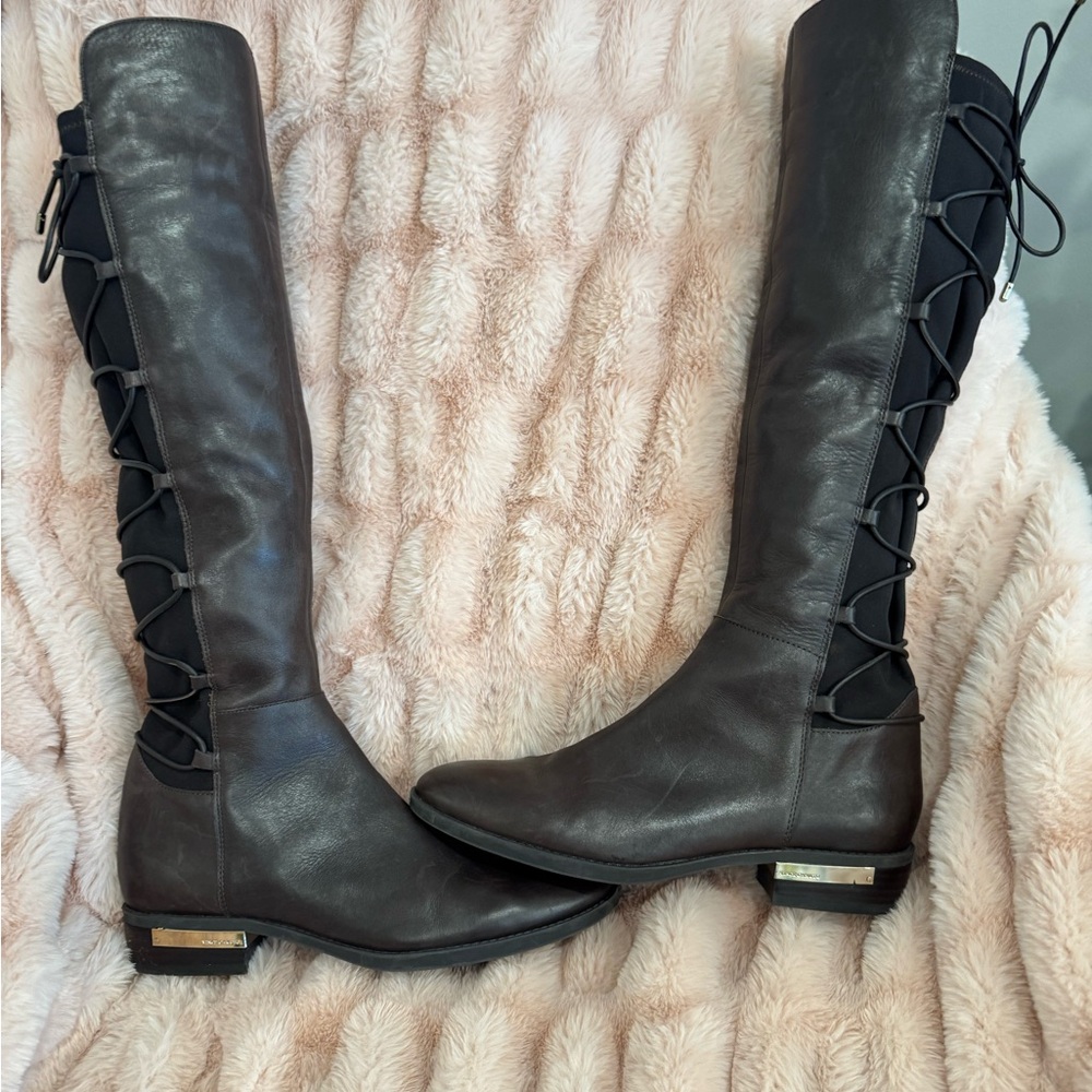Vince Camuto Dark Brown Over the Knee Boots